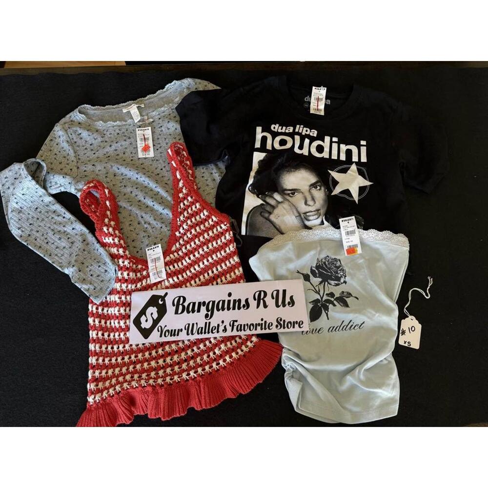 ORDER #10 Tillys Womens Tops Dua Lipa Houdini Size XS